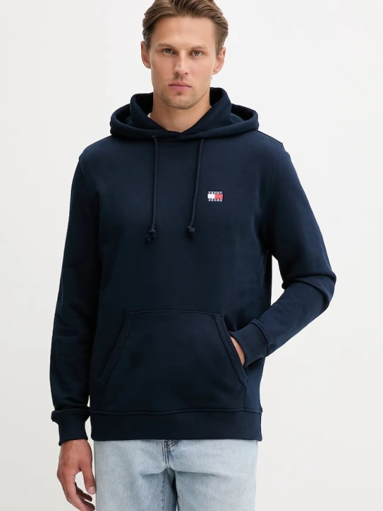 Zdjęcie produktu Tommy Jeans bluza bawełniana granatowy