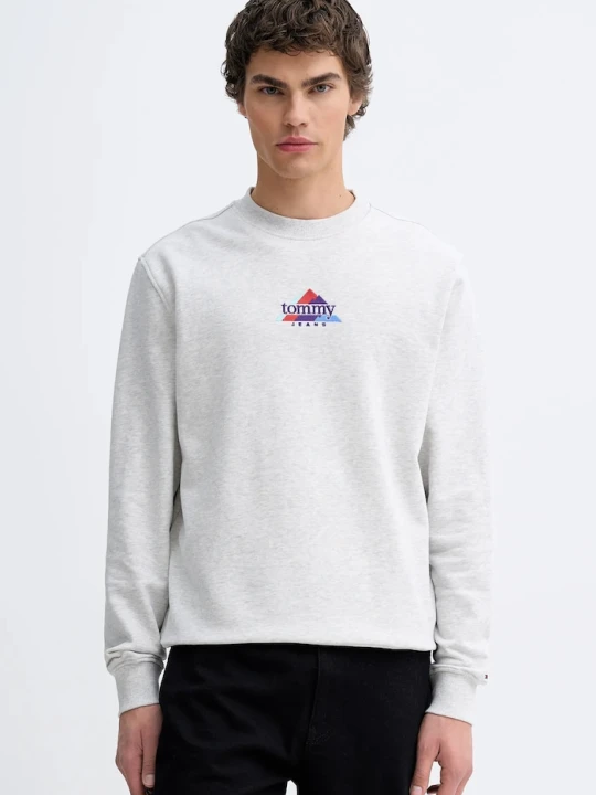 Zdjęcie produktu Tommy Jeans bluza bawełniana szary