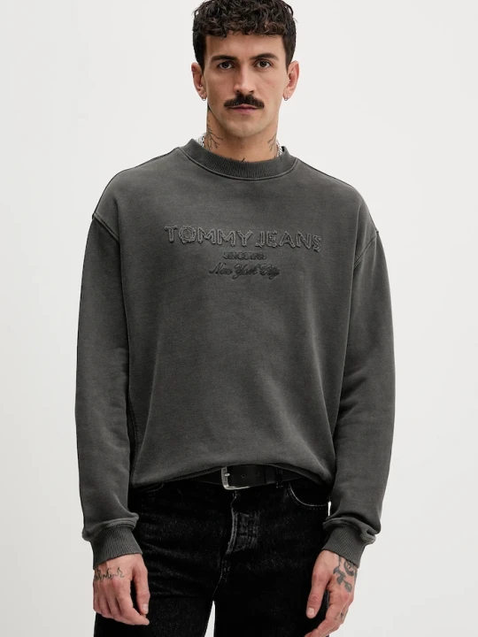 Zdjęcie produktu Tommy Jeans bluza bawełniana szary