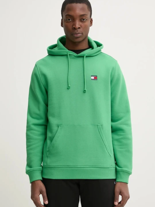 Zdjęcie produktu Tommy Jeans bluza bawełniana zielony