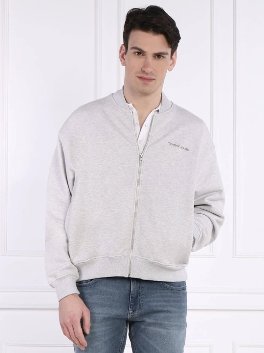 Zdjęcie produktu Tommy Jeans Bluza BOMBER | Relaxed fit szary