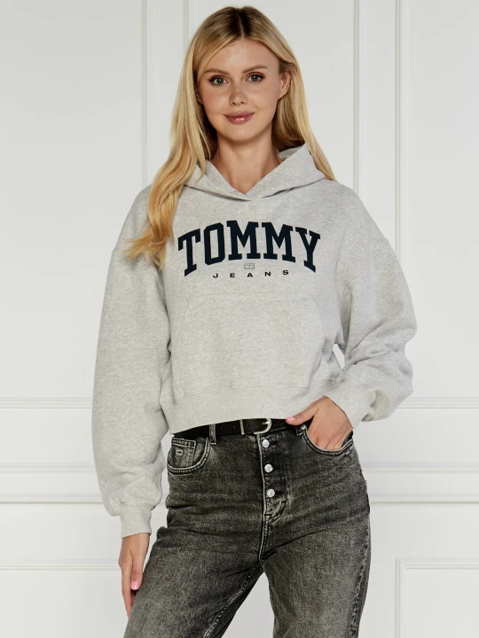 Zdjęcie produktu Tommy Jeans Bluza | Cropped Fit popielaty