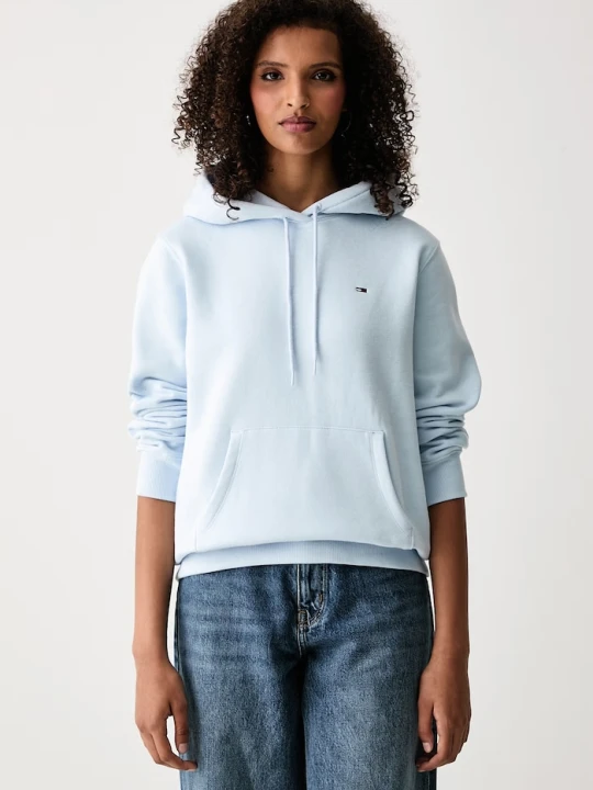 Zdjęcie produktu Tommy Jeans bluza damska z bawełną niebieski