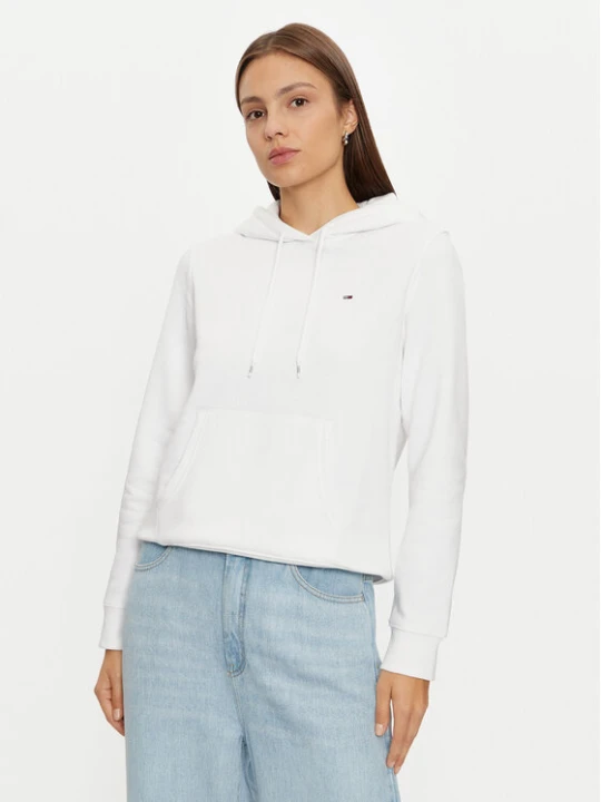 Zdjęcie produktu Tommy Jeans Bluza DW0DW19958 Biały Regular Fit
