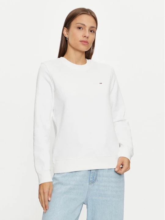 Zdjęcie produktu Tommy Jeans Bluza DW0DW19959 Biały Regular Fit