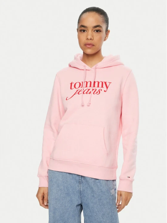 Zdjęcie produktu Tommy Jeans Bluza DW0DW20170 Różowy Regular Fit