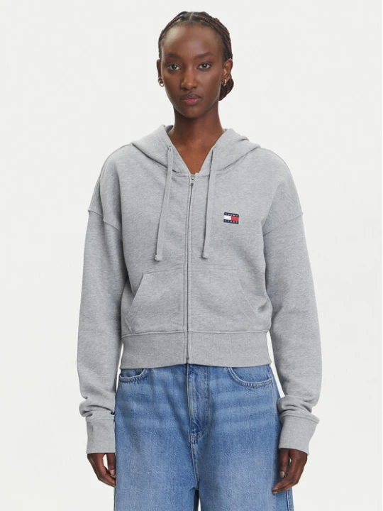 Zdjęcie produktu Tommy Jeans Bluza DW0DW21147 Szary Boxy Fit