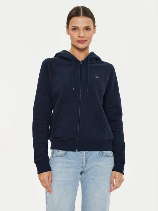 Zdjęcie produktu Tommy Jeans Bluza Flag DW0DW19729 Granatowy Regular Fit