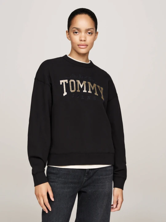 Zdjęcie produktu Tommy Jeans Bluza | Loose fit czarny