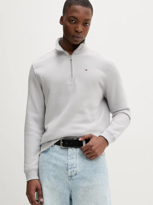Zdjęcie produktu Tommy Jeans bluza męska z bawełną szary