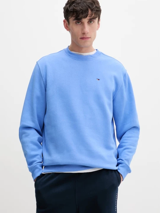 Zdjęcie produktu Tommy Jeans bluza męska z bawełną niebieski