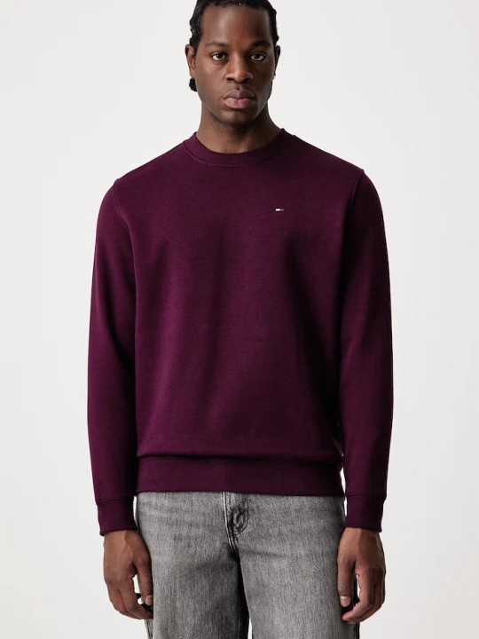 Zdjęcie produktu Tommy Jeans bluza męska z bawełną bordowy