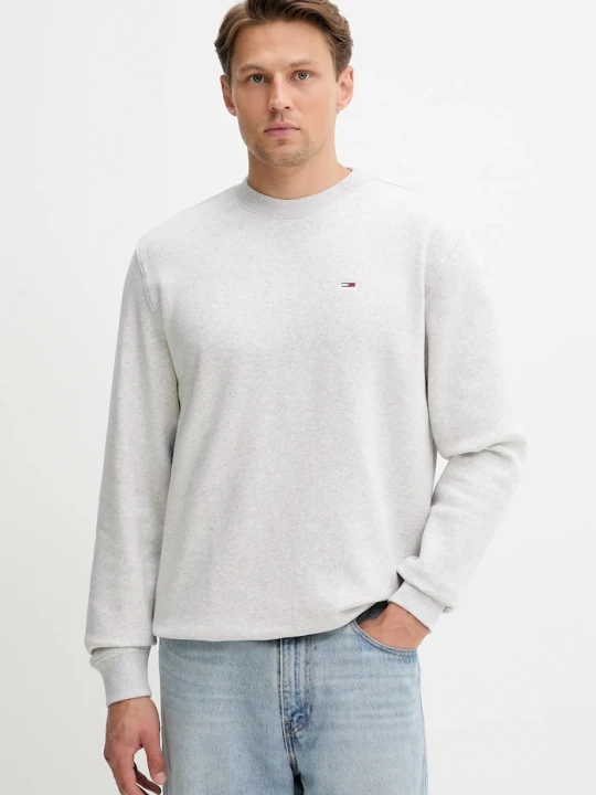 Zdjęcie produktu Tommy Jeans bluza męska z bawełną szary