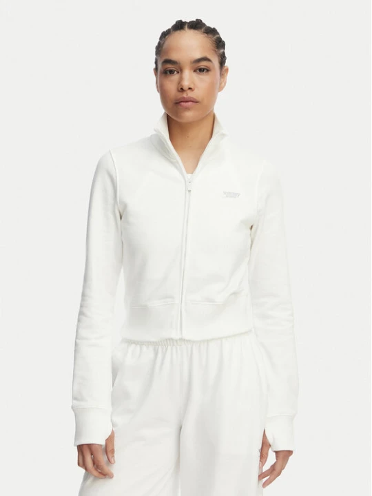 Zdjęcie produktu Tommy Jeans Bluza Metallic Logo DW0DW22580 Biały Slim Fit
