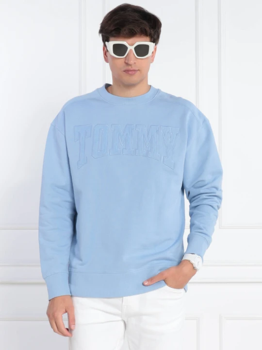 Zdjęcie produktu Tommy Jeans Bluza NEW VRSTY ACID | Relaxed fit niebieski