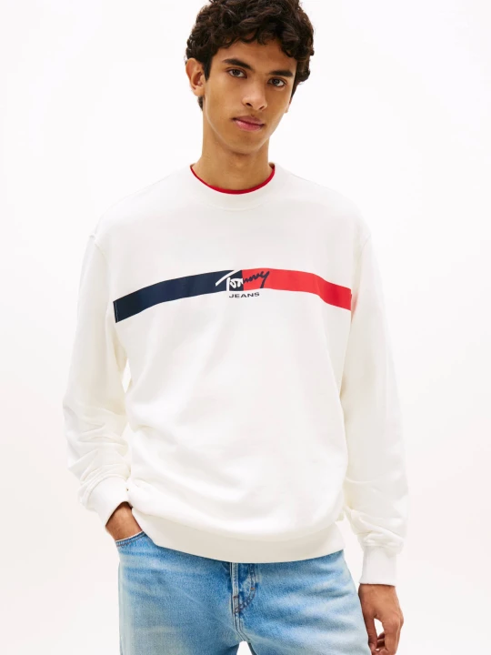 Zdjęcie produktu Tommy Jeans Bluza | Regular Fit ecru