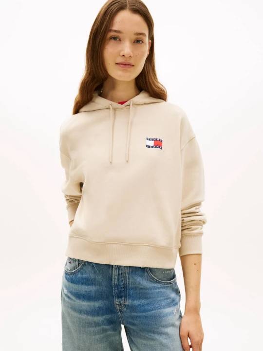 Zdjęcie produktu Tommy Jeans Bluza | Regular Fit beżowy