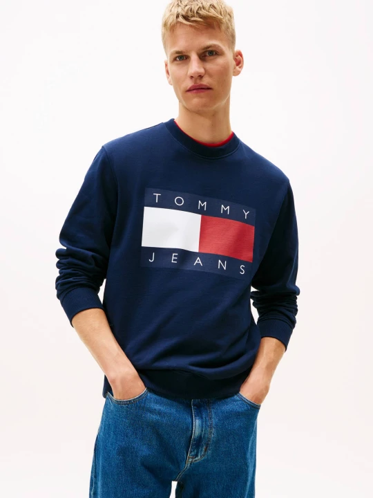 Zdjęcie produktu Tommy Jeans Bluza | Regular Fit granatowy
