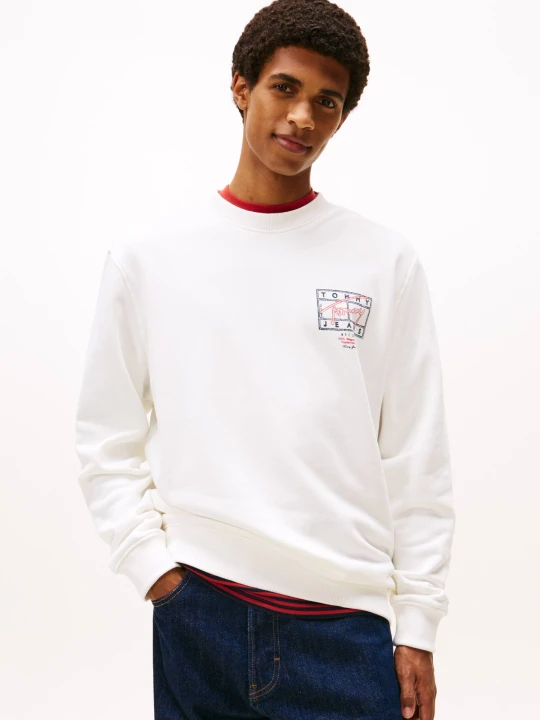 Zdjęcie produktu Tommy Jeans Bluza | Regular Fit ecru