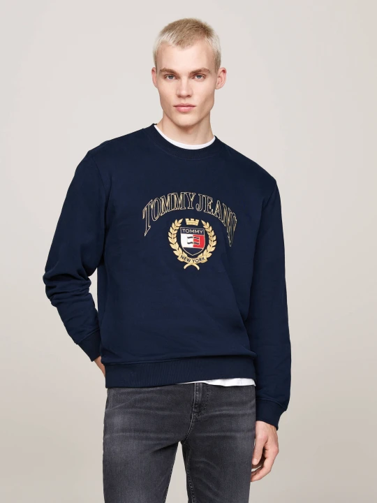 Zdjęcie produktu Tommy Jeans Bluza | Regular Fit granatowy