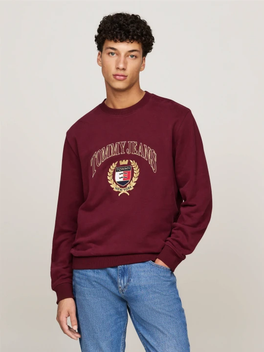 Zdjęcie produktu Tommy Jeans Bluza | Regular Fit bordowy