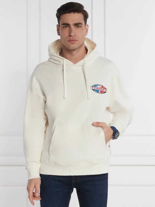 Zdjęcie produktu Tommy Jeans Bluza | Regular Fit ecru