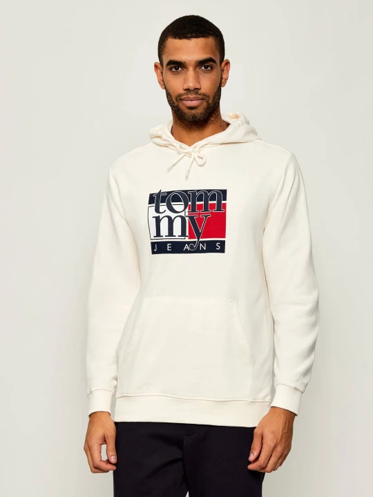 Zdjęcie produktu Tommy Jeans Bluza | Regular Fit kremowy