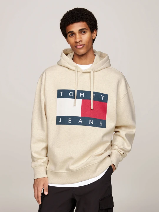 Zdjęcie produktu Tommy Jeans Bluza | Relaxed fit ecru