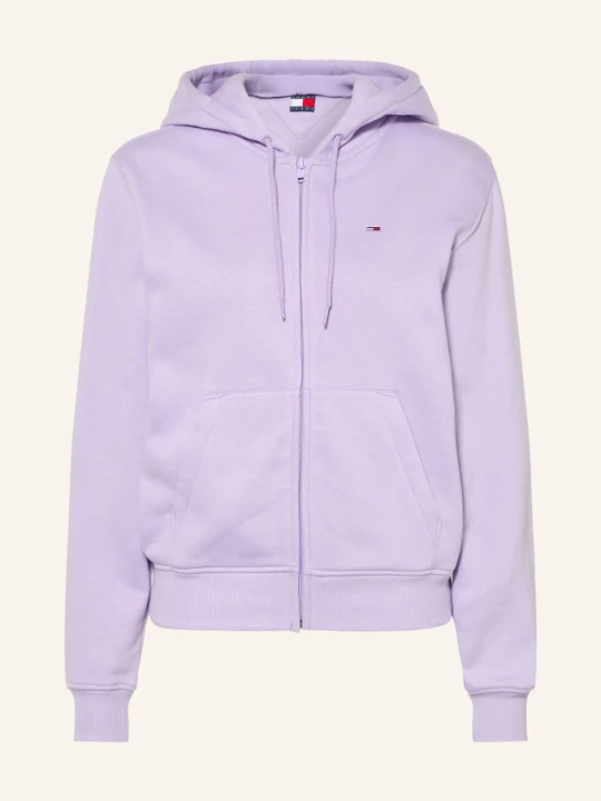 Zdjęcie produktu Tommy Jeans Bluza Rozpinana lila JASNOFIOLETOWY