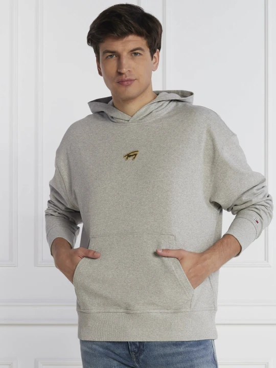 Zdjęcie produktu Tommy Jeans Bluza SIGNATURE HOODIE | Regular Fit szary