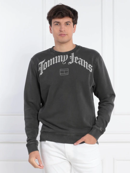 Zdjęcie produktu Tommy Jeans Bluza TJM GRUNGE ARCH | Relaxed fit grafitowy