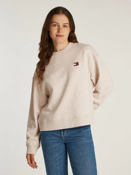 Zdjęcie produktu TOMMY JEANS Bluza w kolorze beżowym rozmiar: M