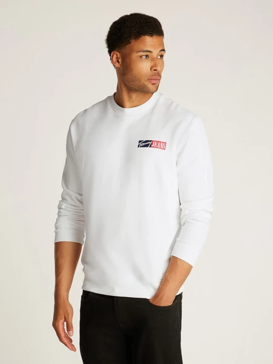 Zdjęcie produktu TOMMY JEANS Bluza w kolorze białym rozmiar: 3XL