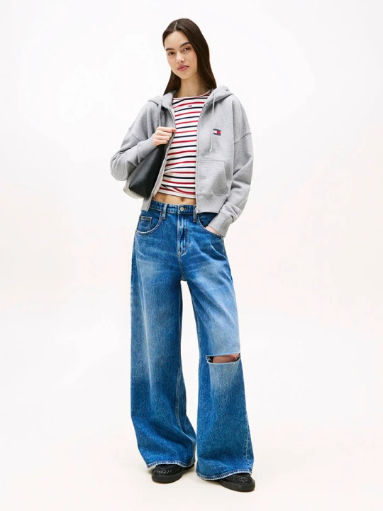 Zdjęcie produktu TOMMY JEANS Bluza w kolorze jasnoszarym rozmiar: XL