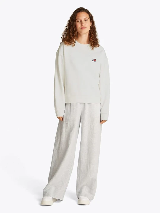 Zdjęcie produktu TOMMY JEANS Bluza w kolorze kremowym rozmiar: XS