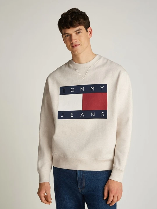 Zdjęcie produktu TOMMY JEANS Bluza w kolorze kremowym rozmiar: XXL