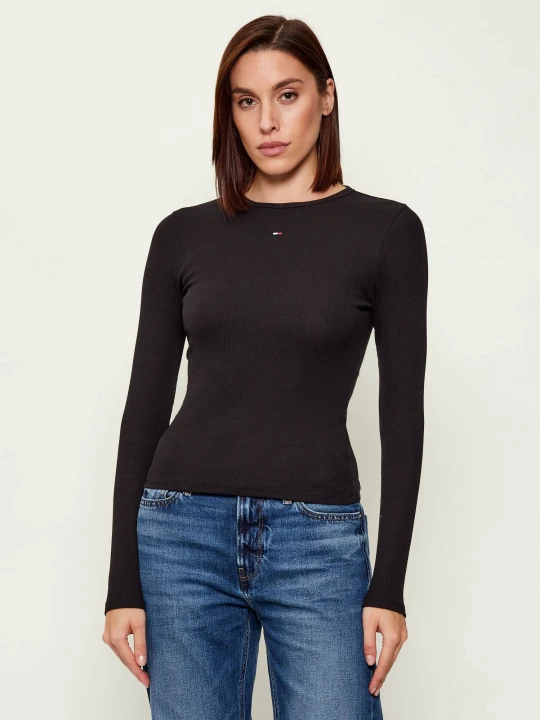 Zdjęcie produktu Tommy Jeans Bluzka | Slim Fit czarny