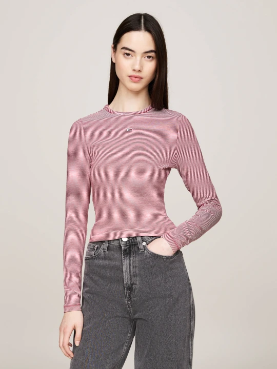 Zdjęcie produktu Tommy Jeans Bluzka | Slim Fit czerwony