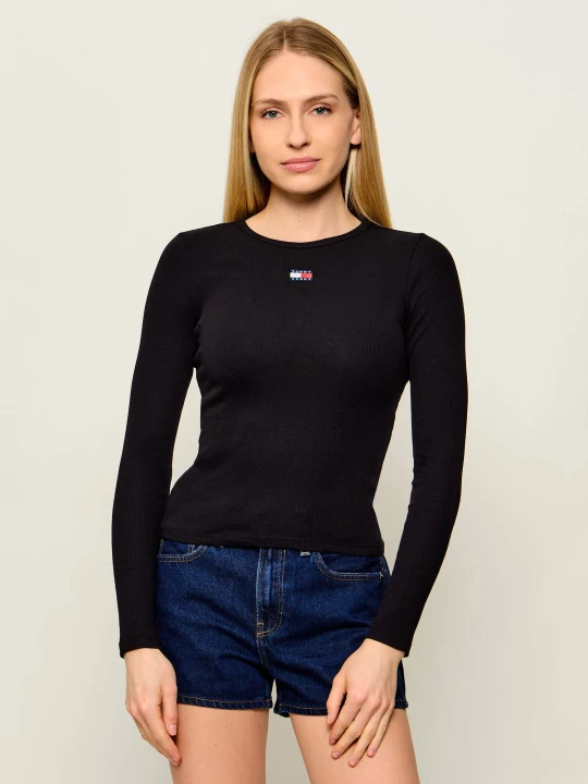 Zdjęcie produktu Tommy Jeans Bluzka | Slim Fit czarny