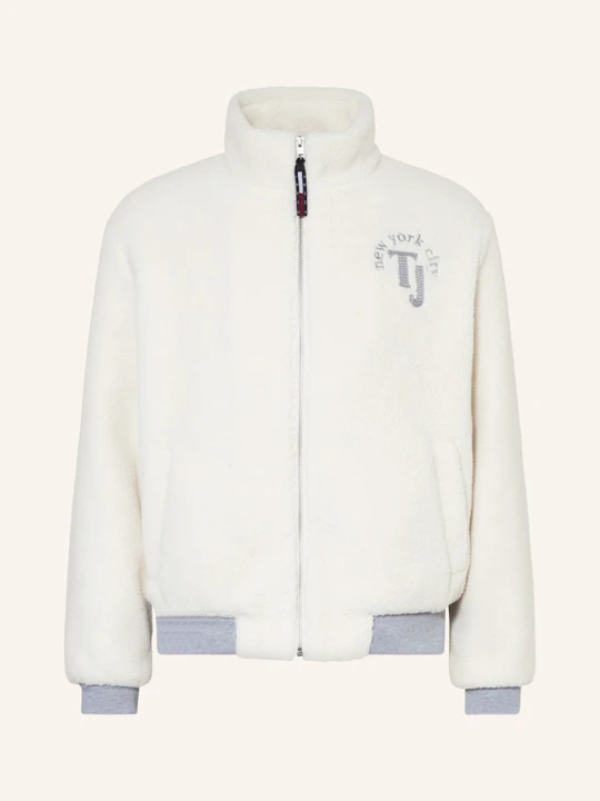 Zdjęcie produktu Tommy Jeans Bluzon Z Pluszowego Materiału weiss