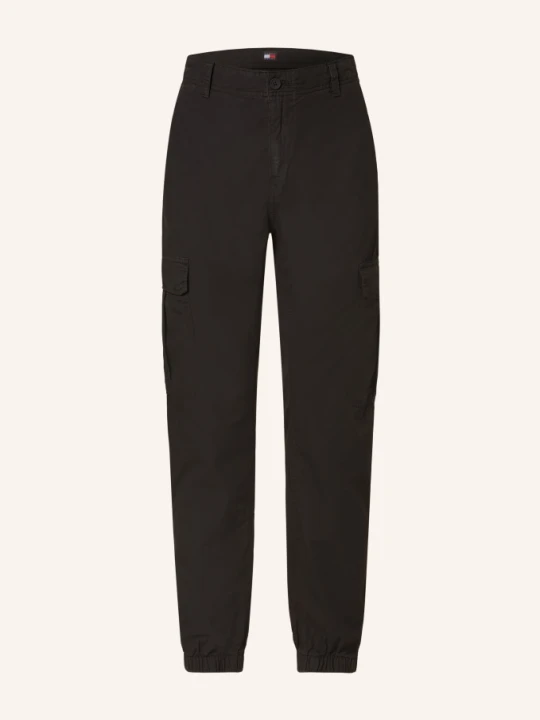 Zdjęcie produktu Tommy Jeans Bojówki Ethan Relaxed Fit schwarz CZARNY