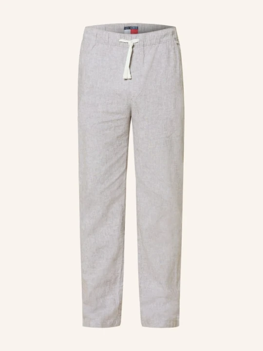 Zdjęcie produktu Tommy Jeans Chino Sonny Straight Fit Z Lnem beige