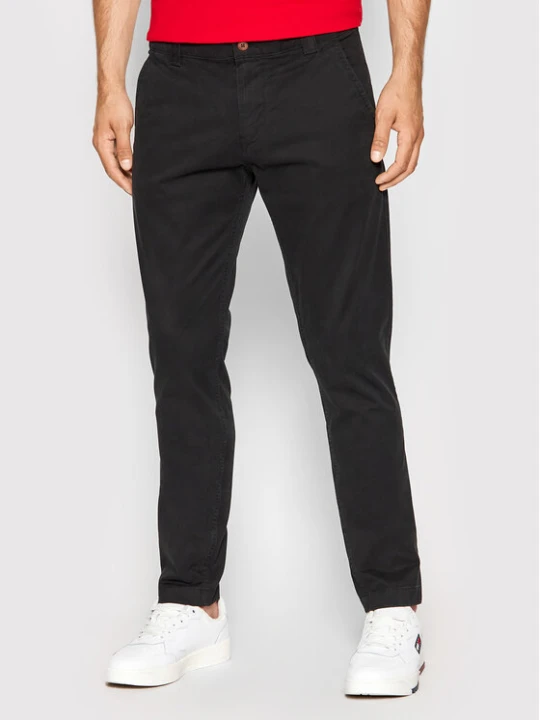 Zdjęcie produktu Tommy Jeans Chinosy Scanton DM0DM09595 Czarny Slim Fit