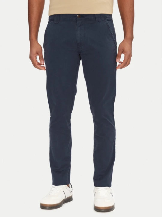 Zdjęcie produktu Tommy Jeans Chinosy Tjm Scanton DM0DM09595 Granatowy Slim Fit