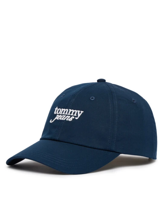 Zdjęcie produktu Tommy Jeans Czapka z daszkiem Scri AW0AW18358 Granatowy