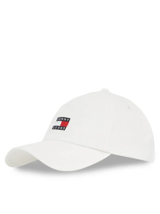 Zdjęcie produktu Tommy Jeans Czapka z daszkiem Tjw Heritage Core 5 Panel Cap AW0AW16991 Biały