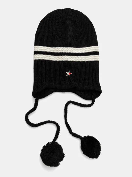 Zdjęcie produktu Tommy Jeans czapka z dodatkiem wełny czarny
