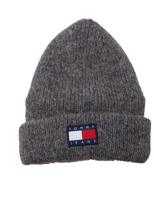 Zdjęcie produktu Tommy Jeans Czapka | z dodatkiem wełny szary