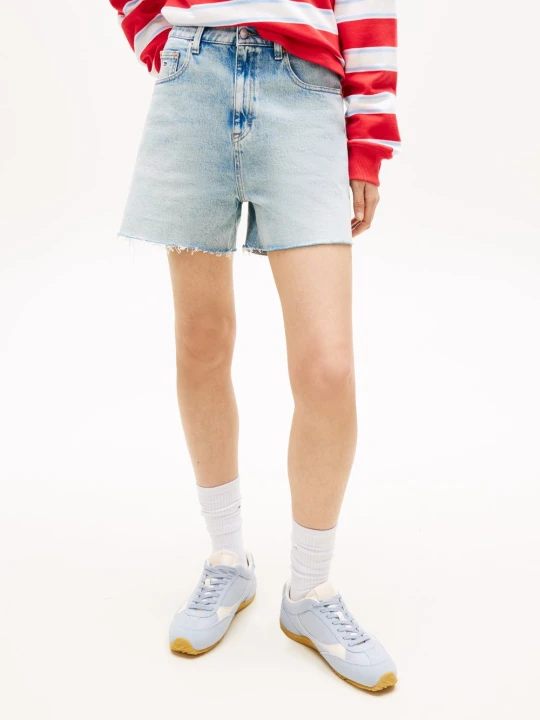 Zdjęcie produktu Tommy Jeans szorty dżinsowe Kobiety Jeansy niebieski