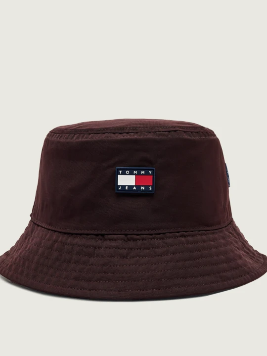 Zdjęcie produktu Tommy Jeans Dwustronny kapelusz brązowy